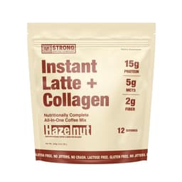 STRONG COFFEE COMPANY Daybreaker Instant Latte with Collagen STRONG COFFEE COMPANY protein powder