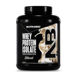 NutraBio 100% Whey Protein Isolate Protein Powder NutraBio protein powder