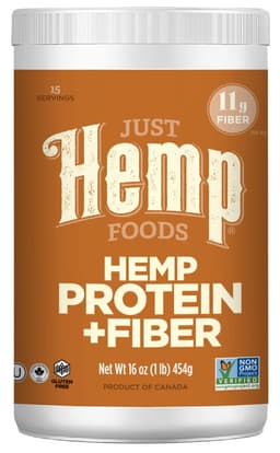 Just Hemp Foods Hemp Protein Powder Plus Fiber Manitoba Harvest protein powder
