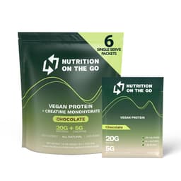 Nutrition On The Go Vegan Protein with Creatine Nutrition On The Go protein powder