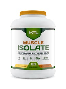 MUSCLE FOOD LABS MFL 100% Isolate Protein MUSCLE FOOD LABS protein powder
