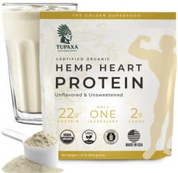 TUPAXA Organic Hemp Protein Powder TUPAXA protein powder