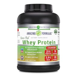 Amazing Formulas Grass-Fed Whey Protein Amazing Nutrition protein powder