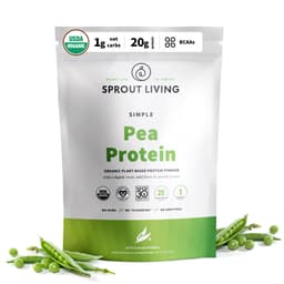 Sprout Living Simple Organic Pea Protein Powder Sprout Living protein powder