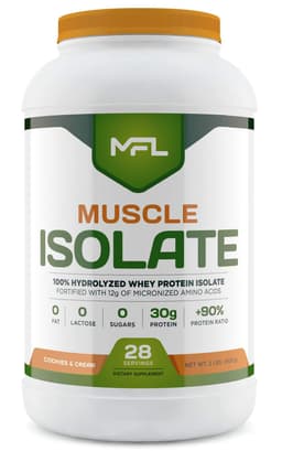 MUSCLE FOOD LABS MFL 100% Isolate Protein MUSCLE FOOD LABS protein powder