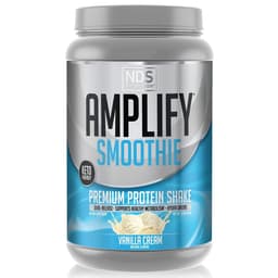 AMPLIFY NDS Nutrition Smoothie Premium Whey Protein Powder Shake with Added Greens and Amino Acids AMPLIFY protein powder