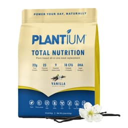 AMAXI Plantium Total Nutrition, Premium All-in-One Meal Replacement Shake, Plant-Based Protein Powder with Vitamins, Minerals & Probiotics AMAXI protein powder