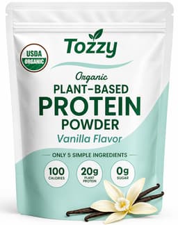 TOZZY Organic Vegan Pea Protein Powder TOZZY protein powder