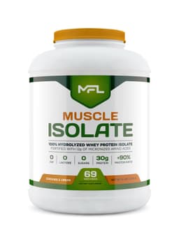 MUSCLE FOOD LABS MFL 100% Isolate Protein MUSCLE FOOD LABS protein powder