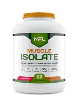 MUSCLE FOOD LABS MFL 100% Isolate Protein MUSCLE FOOD LABS protein powder