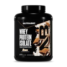 NutraBio 100% Whey Protein Isolate Protein Powder NutraBio protein powder