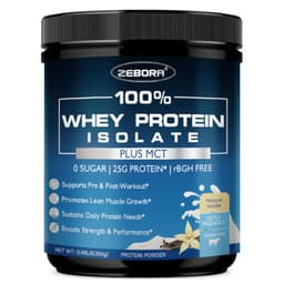 ZEBORA Grass Fed Whey Protein Isolate ZEBORA protein powder