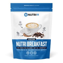 NutriBreakfast by Nutrillermo Keto Protein Collagen Powder with MCT Oil Nutri11 protein powder