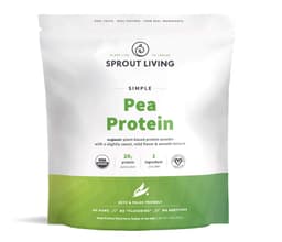 Sprout Living Simple Organic Pea Protein Powder Sprout Living protein powder