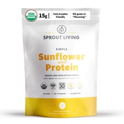 Sprout Living Simple Organic Pea Protein Powder Sprout Living protein powder