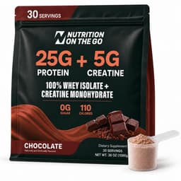 Nutrition On The Go Whey Protein Powder with Creatine Nutrition On The Go protein powder