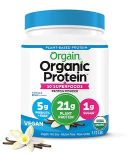Orgain Organic Vegan Protein + 50 Superfoods Powder Orgain protein powder