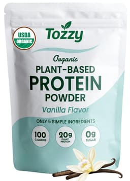 TOZZY Organic Vegan Pea Protein Powder TOZZY protein powder