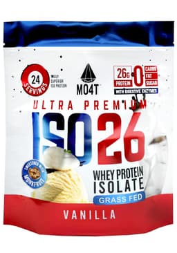 MOMOF4TRANSFORM ISO26 Grass Fed Whey Protein Isolate Powder MOMOF4TRANSFORM protein powder