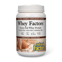 Natural Factors Whey Factors Grass Fed Whey Protein Concentrate Natural Factors protein powder