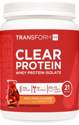 TransformHQ Clear Whey Protein Isolate TransformHQ protein powder