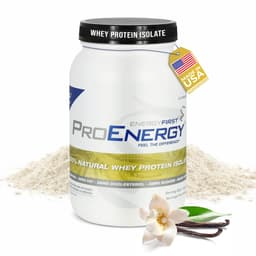 EnergyFirst ProEnergy Natural Grass Fed Whey Protein Isolate Powder EnergyFirst protein powder