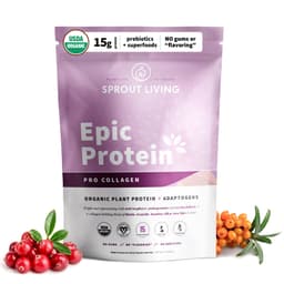 Sprout Living Epic Protein Plant Based Protein & Superfoods Powder Sprout Living protein powder