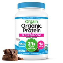 Orgain Organic Vegan Protein Powder + 50 Superfoods Orgain protein powder