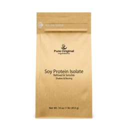 PURE ORIGINAL INGREDIENTS Soy Protein Isolate PURE ORIGINAL INGREDIENTS protein powder