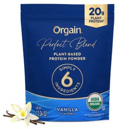Orgain Organic Vegan Perfect Blend Protein Powder Orgain protein powder