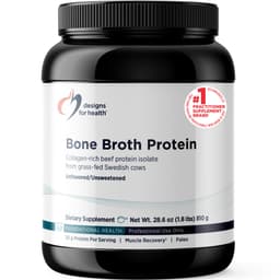 Designs for Health PurePaleo Collagen Protein Powder - HydroBEEF Bone Broth Protein Supplement with Collagen Peptides + BCAAs Designs for Health protein powder