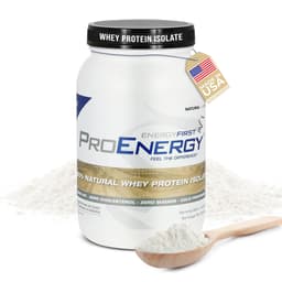 EnergyFirst ProEnergy Natural Grass Fed Whey Protein Isolate Powder EnergyFirst protein powder