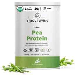 Sprout Living Simple Organic Pea Protein Powder Sprout Living protein powder