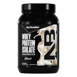 NutraBio 100% Whey Protein Isolate Protein Powder NutraBio protein powder