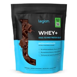 LEGION Whey+ Whey Isolate Protein Powder from Grass Fed Cows LEGION protein powder