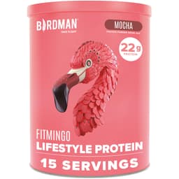 BIRDMAN Fitmingo Vegan Protein Powder with Inositol, Collagen Boosters, Hyaluronic Acid and Vitamins BIRDMAN protein powder