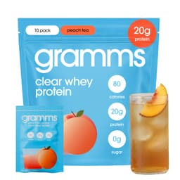 GRAMMS Clear Protein Powder Packets GRAMMS protein powder