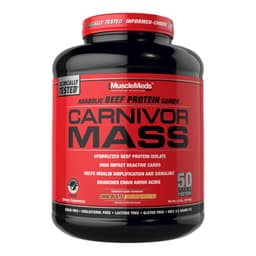 MuscleMeds Carnivor Mass Anabolic Beef Protein Gainer MuscleMeds protein powder