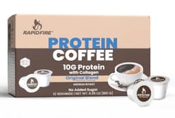 Rapid Fire Protein Coffee Rapid Fire protein powder