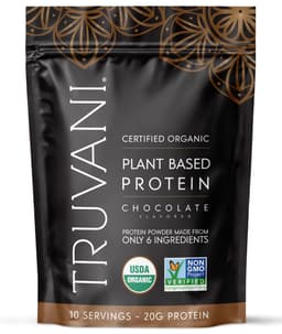 Truvani Vegan Plant Based Protein Powder Truvani protein powder