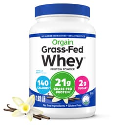 Orgain Grass-Fed Whey Protein Powder Orgain protein powder