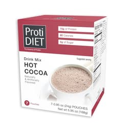 ProtiDIET High Protein Hot Cocoa Mix with Collagen ProtiDIET protein powder