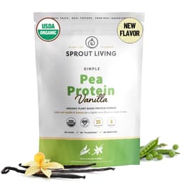 Sprout Living Simple Organic Pea Protein Powder Sprout Living protein powder