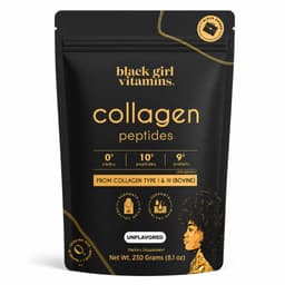 Black Girl Vitamins Collagen Peptides Black Girl Vitamins protein powder