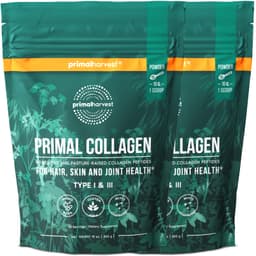 Primal Harvest Primal Collagen Peptides Powder Type I & III Collagen Powder Primal Harvest protein powder
