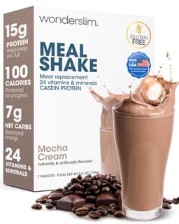 WonderSlim Protein Meal Replacement Shake WonderSlim protein powder