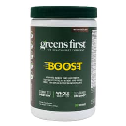 Greens First Boost - Plant-Based Protein & Balanced Nutrition - Superfood Shake Mix Greens First protein powder