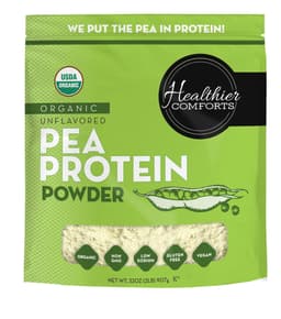 Healthier Comforts Premium Organic Pea Protein Powder Healthier Comforts protein powder