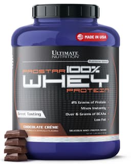 Ultimate Nutrition Prostar Whey Protein Powder Blend of Whey Concentrate Isolate and Peptides Ultimate Nutrition protein powder