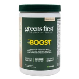 Greens First Boost - Plant-Based Protein & Balanced Nutrition - Superfood Shake Mix Greens First protein powder
